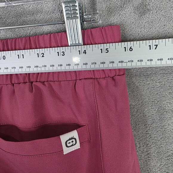 Womens Wonderwink Renew Pink Modern Fit Pants Elastic Waist Polyester Size M - Picture 6 of 9